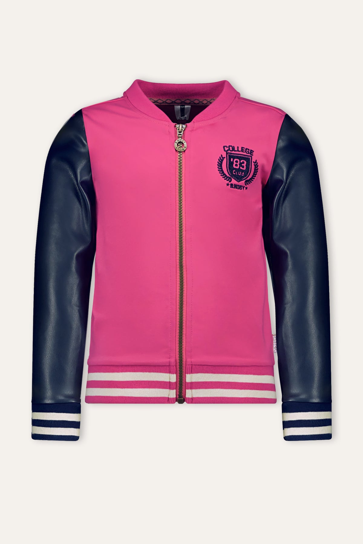 B.Nosy | Ella Vest Ruby Rose Meisjes | Roze Vest