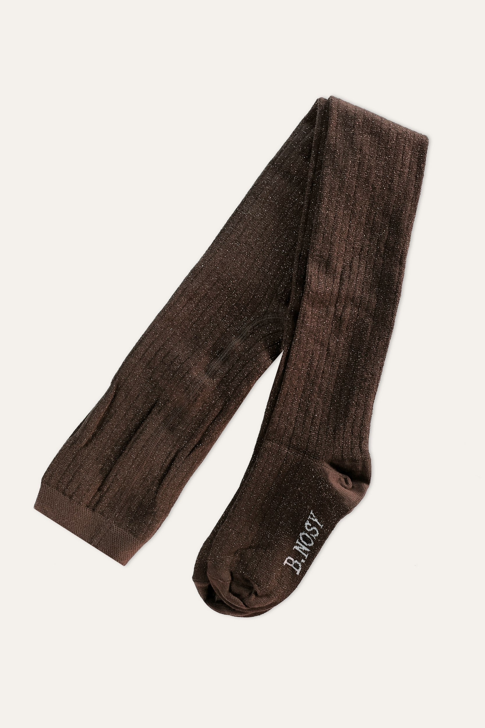 Gretel Glitzerstrumpfhose Walnuss