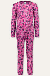 Pyjama-Set Sabine mit weißen Streifen