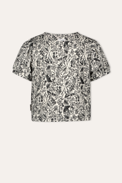B.Nosy Milou T-Shirt Zwart-Wit