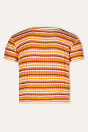 BETTY gestreiftes Ripp-T-Shirt