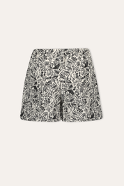 MALON skirt with pants black and white