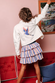 PARIS dress stripe