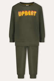 NOAH sweat suit green