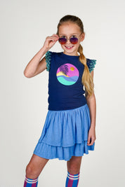 B.Nosy T-shirt Taria blauw Overjoyed