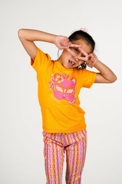 B.Nosy T-shirt Tammy oranje Mesmerized