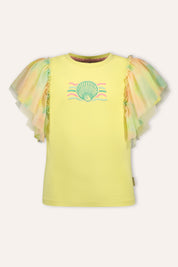 B.Nosy T-shirt Tora geel Blossom