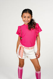 B.Nosy T-shirt Teddie roze Mesmerized