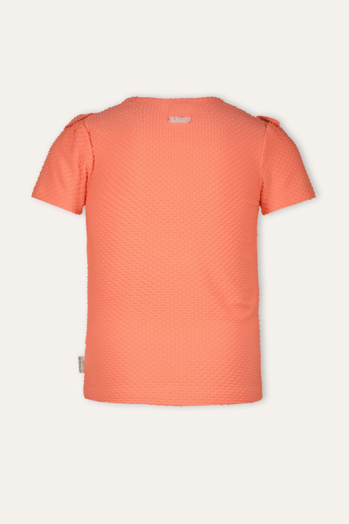 B.Nosy T-shirt Teddie neon peach Blossom
