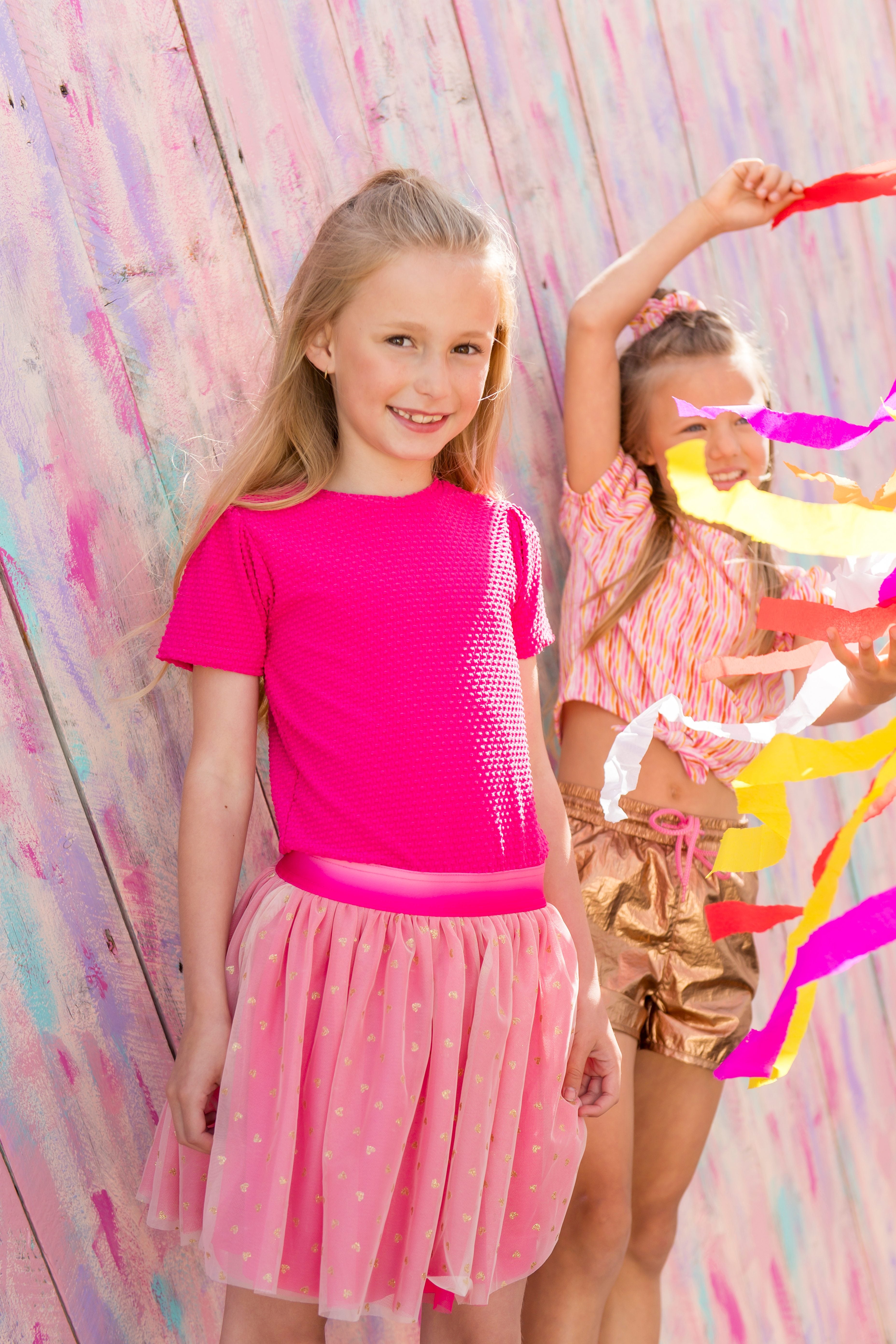 jurk Deanna roze Mesmerized