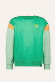 B.Nosy sweater Spencer groen Smiley
