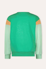 B.Nosy sweater Spencer groen Smiley