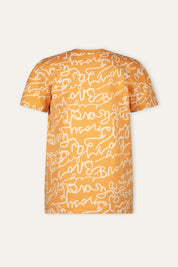 B.Nosy T-shirt Timmy oranje Smiley