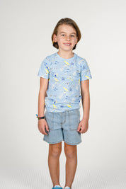 B.Nosy T-shirt Timmy blauw Sailing