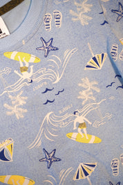 B.Nosy T-shirt Timmy blauw Sailing