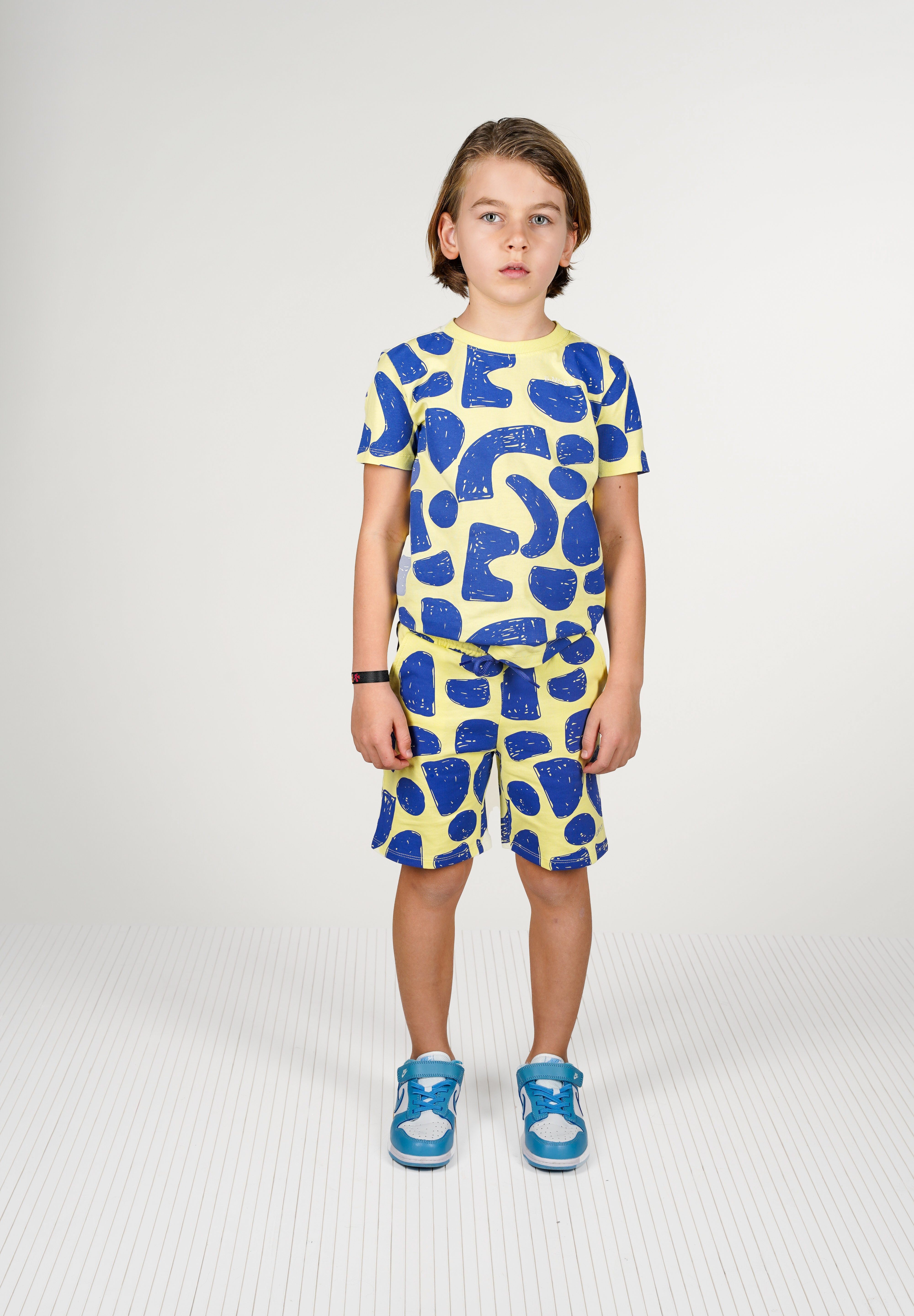 B.Nosy T-shirt Timmy lichtgroen Sailing