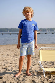 B.Nosy T-shirt Timmy donkerblauw Sailing