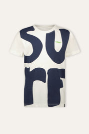 B.Nosy T-shirt Timmy wit Surf cotton