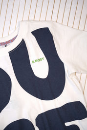 B.Nosy T-shirt Timmy wit Surf cotton