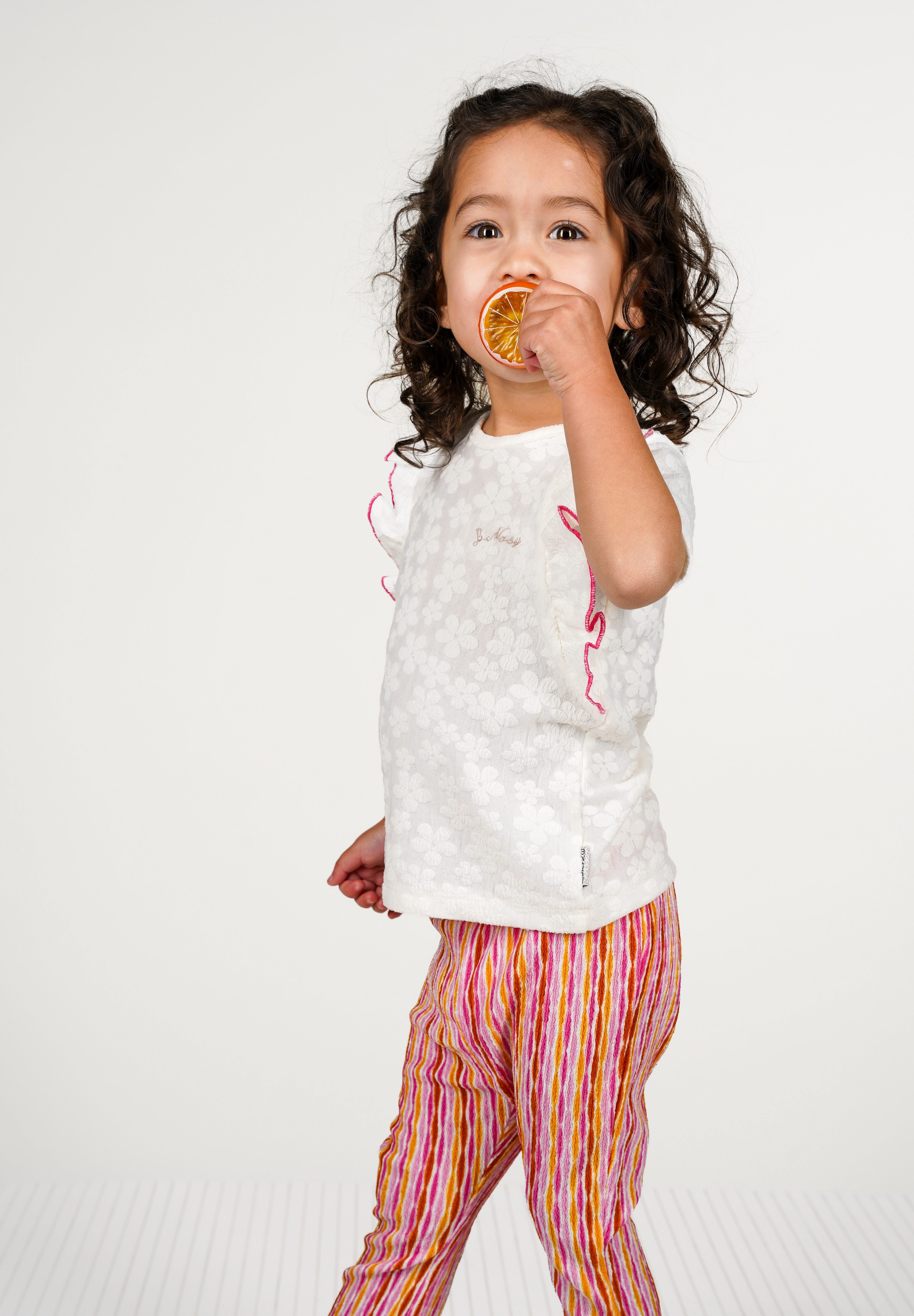 B.Nosy Mini's T-shirt Blake wit Mesmerized