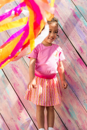 B.Nosy Mini's jurk Dorsi roze Mesmerized