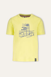 B.Nosy Mini's T-shirt Thymen geel Sailing