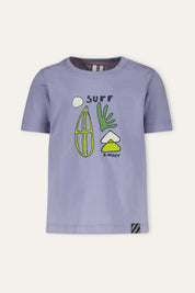 B.Nosy Mini's T-shirt Thymen lichtblauw Surf