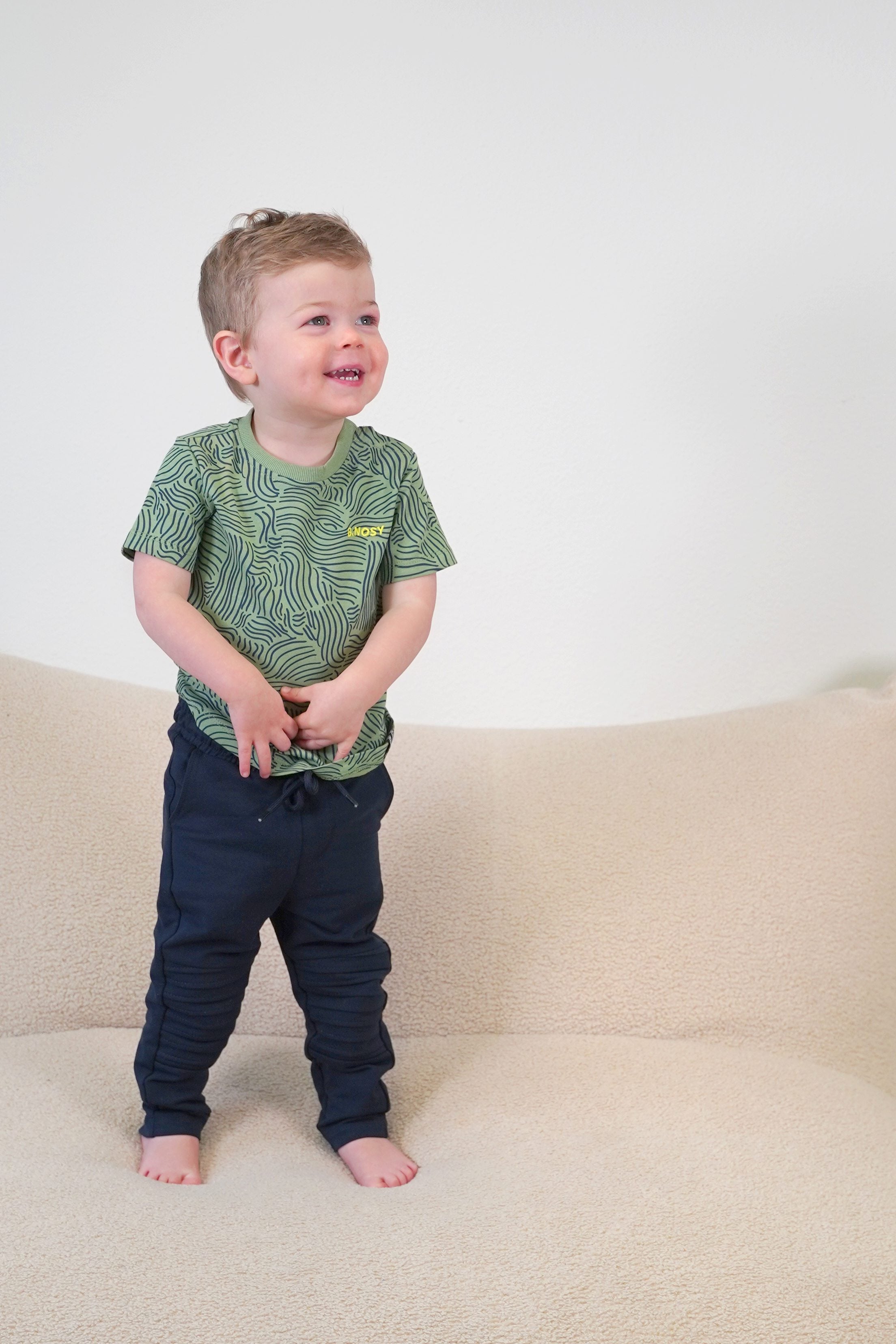 B.Nosy Mini's sweatpants Pepe zwart Surf