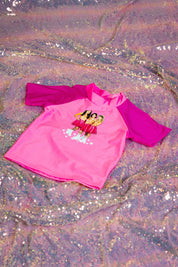 B.Nosy x K3 UV-shirt Water roze