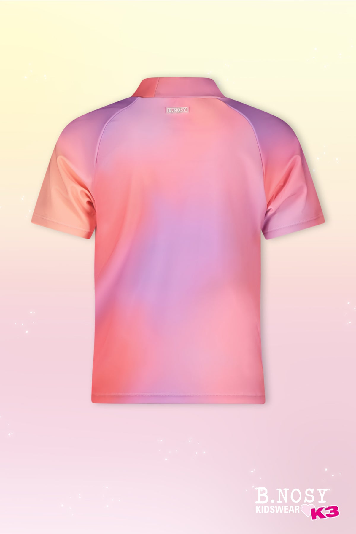 B.Nosy x K3 UV-shirt Water paars