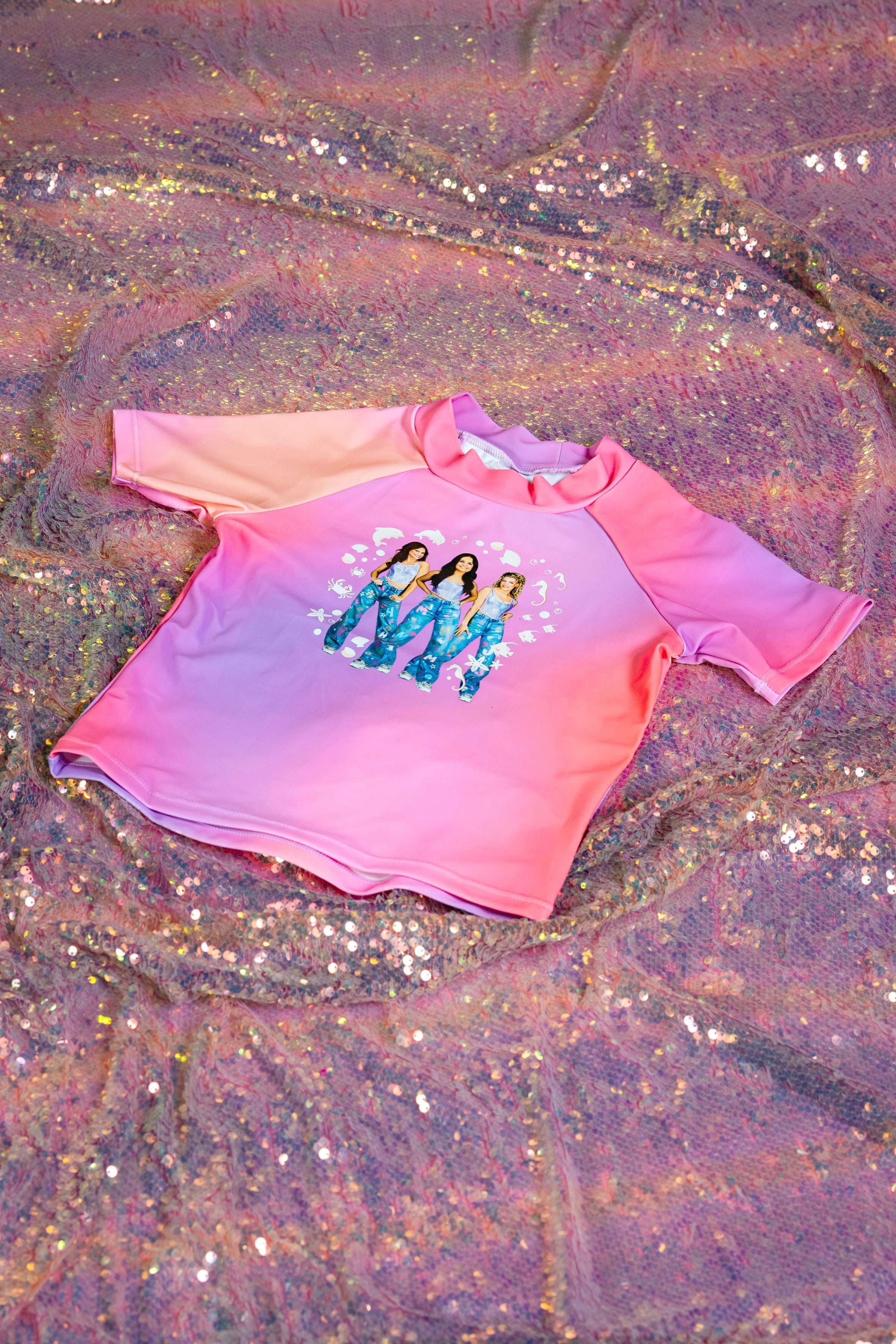B.Nosy x K3 UV-shirt Water paars