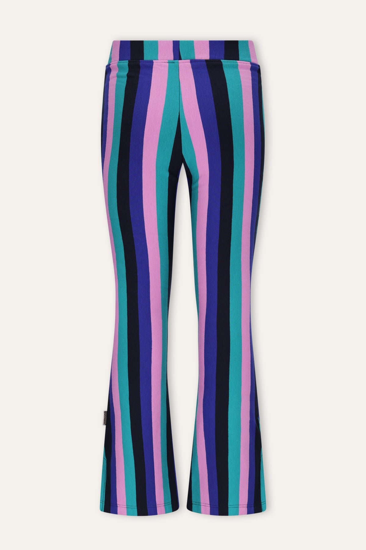 Pria Flared Broek Streep Paars
