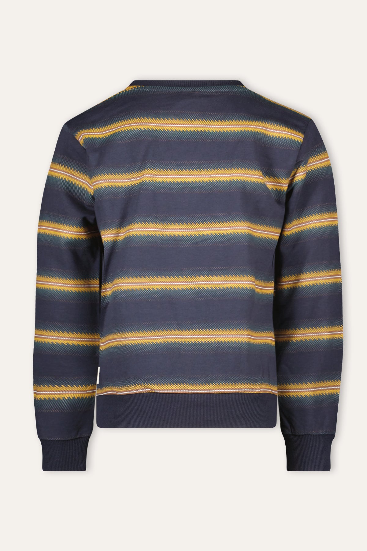 Scott Sweater Streep Blauw