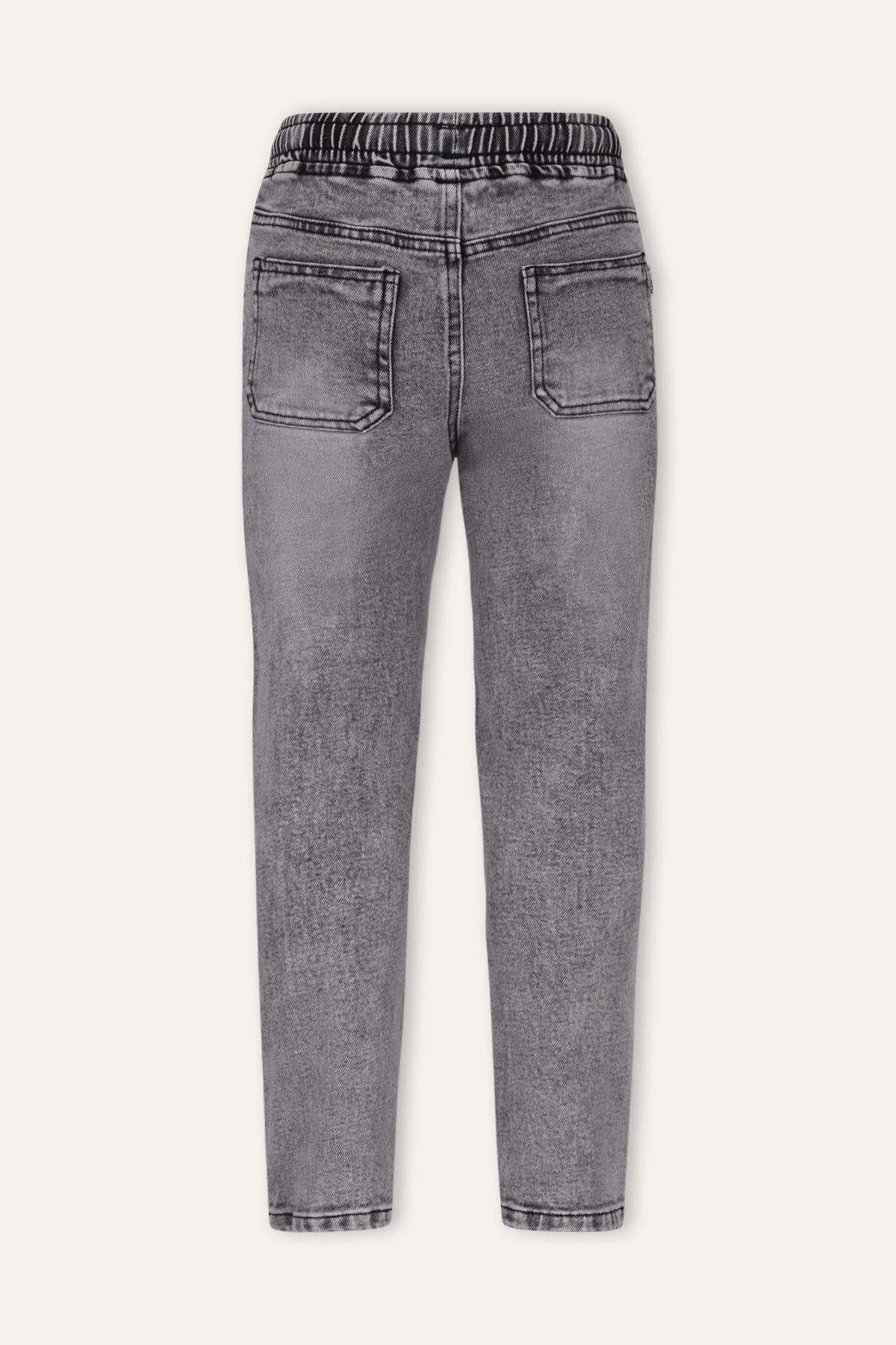 Pascal Denim Broek Grijs