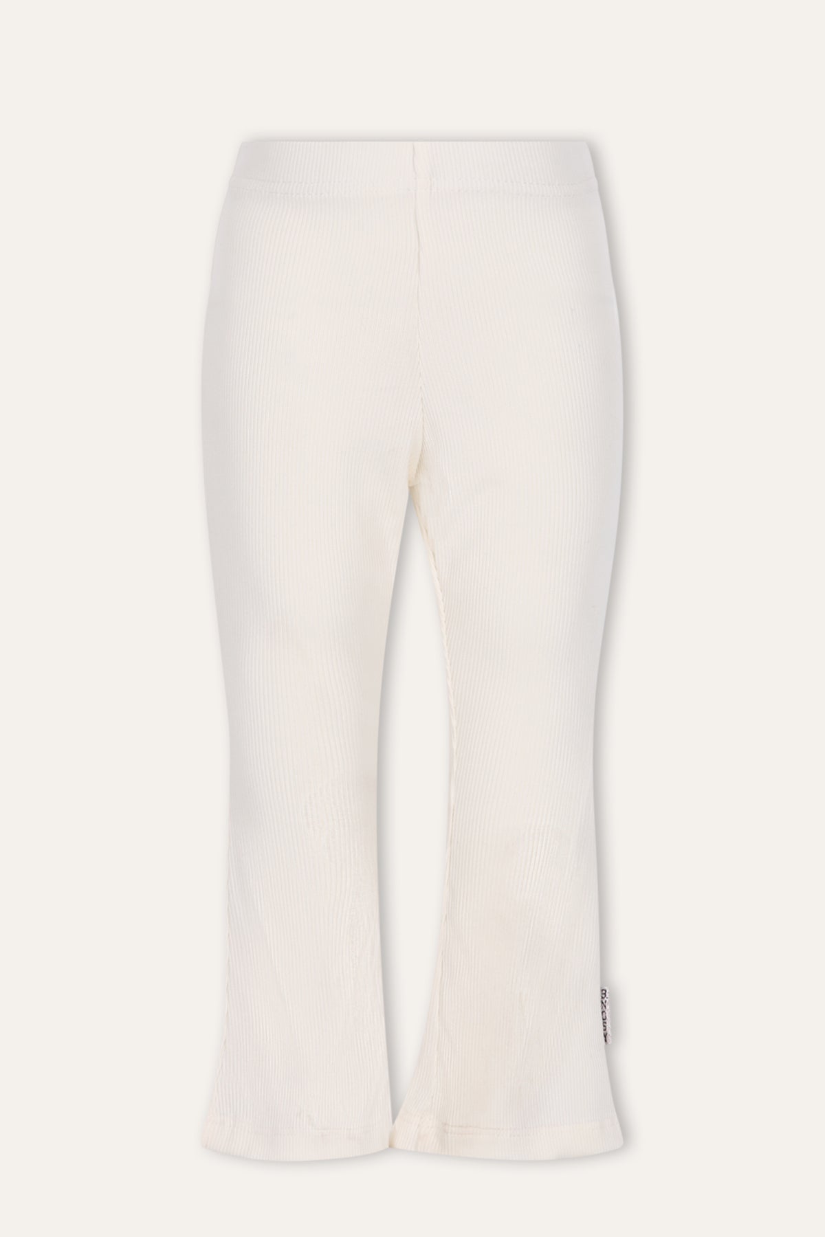 Mini Phoebe Flared Broek Ecru