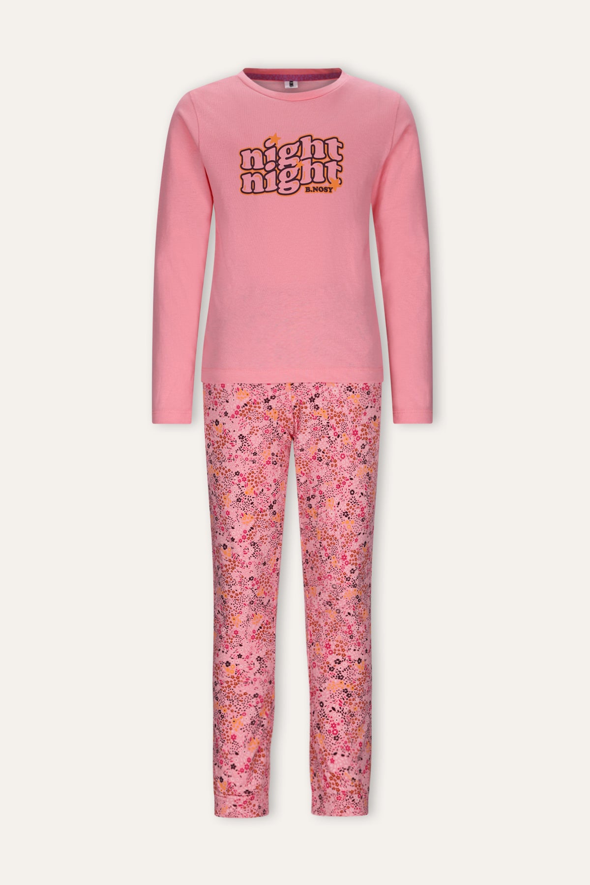Zoe B.Nosy girls pyjama Geranium