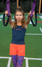 B.Nosy Ayla Shorts Orange Glo - B.Nosy