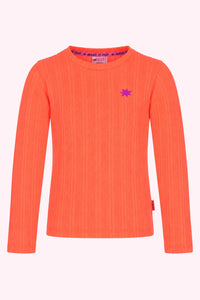 B.Nosy Talli Long Sleeve - Orange glo / 98