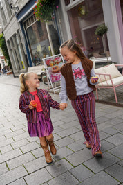 Phae Flared Trousers Brown