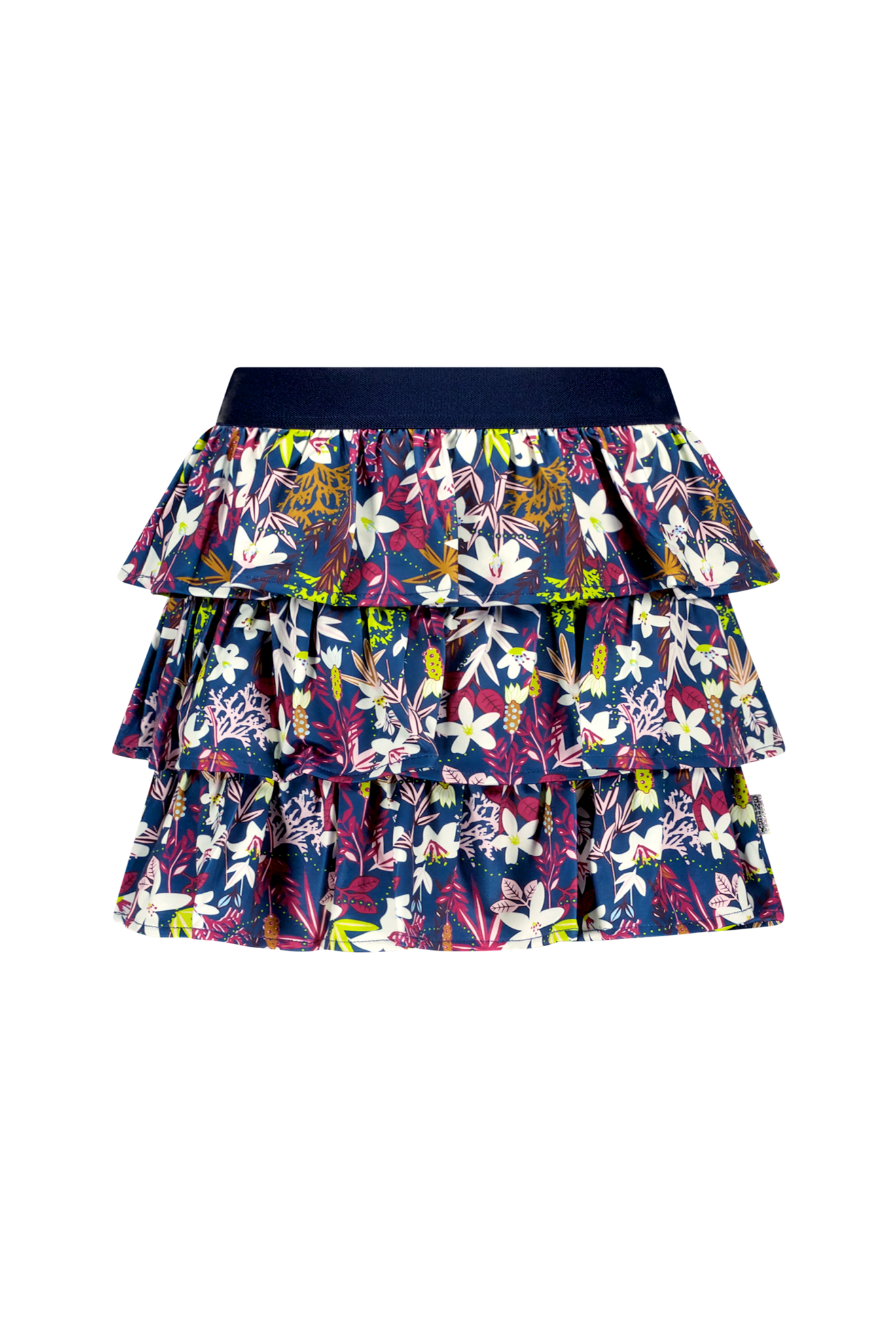 Girls bello flower aop 3-layer skirt
