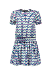 B.Nosy Mädchenkleid mit kurzen Ärmeln