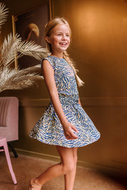 B.Nosy Girls Sleeveless Dress With Smocked Waistband