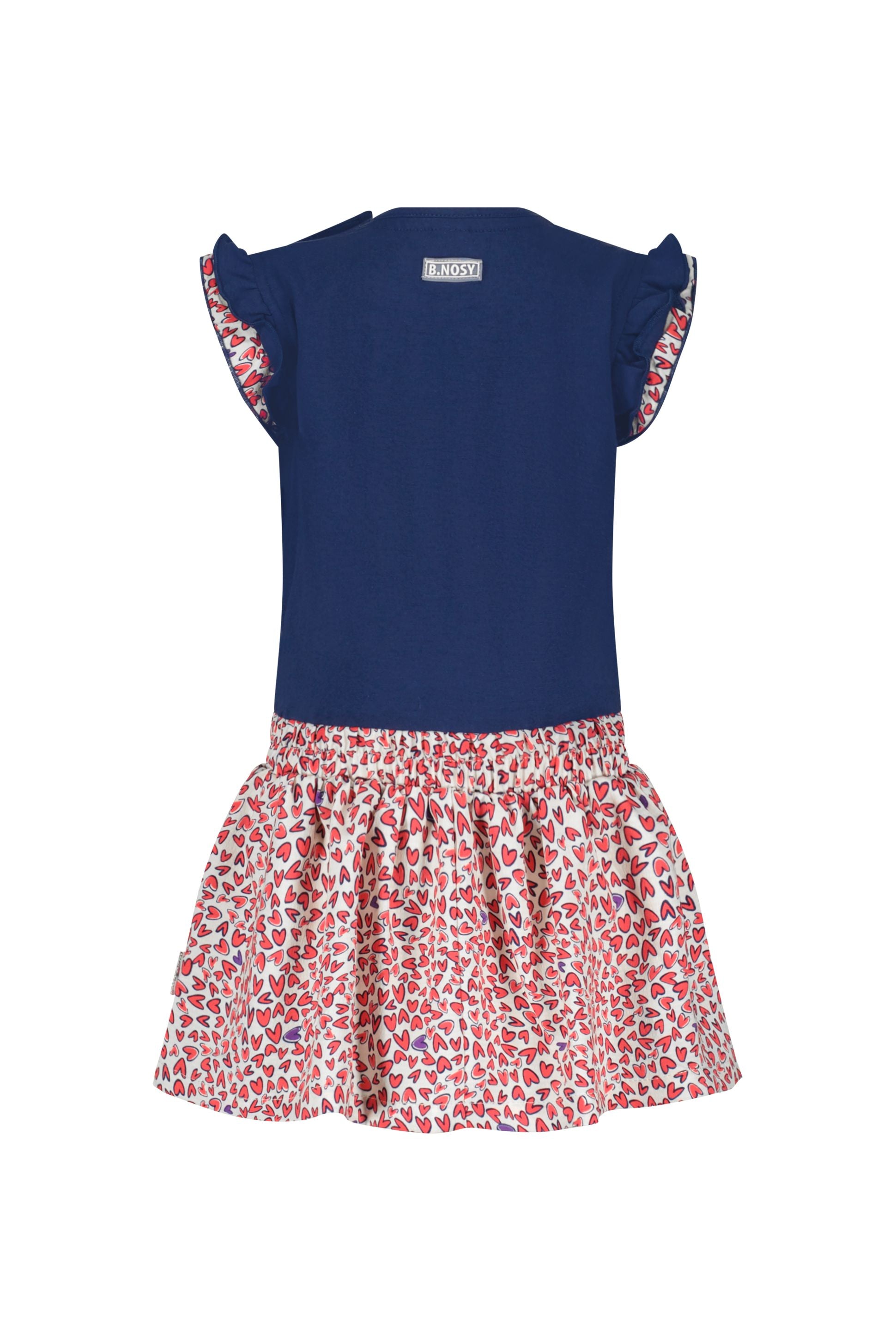 Mini girls dress lake blue