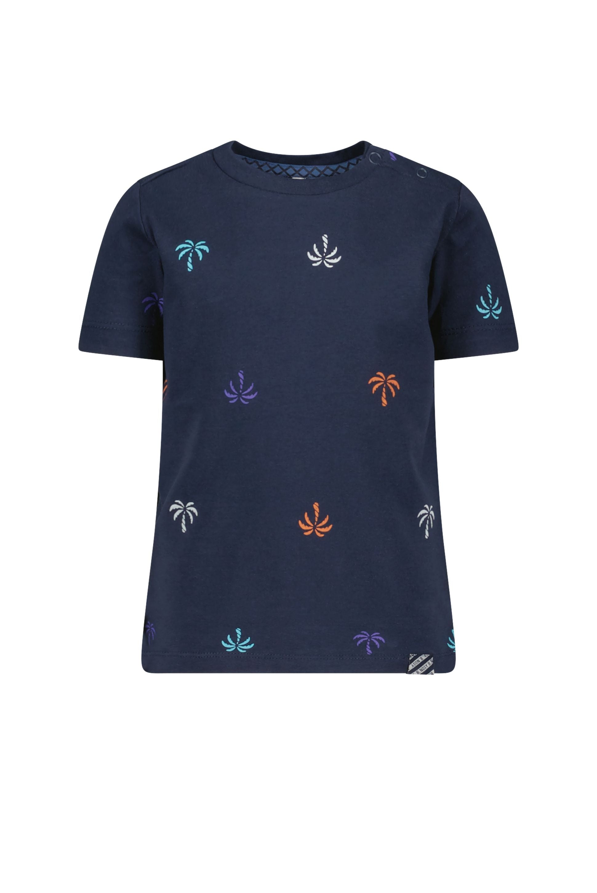 Mini boys t-shirt w/ palm tree aop