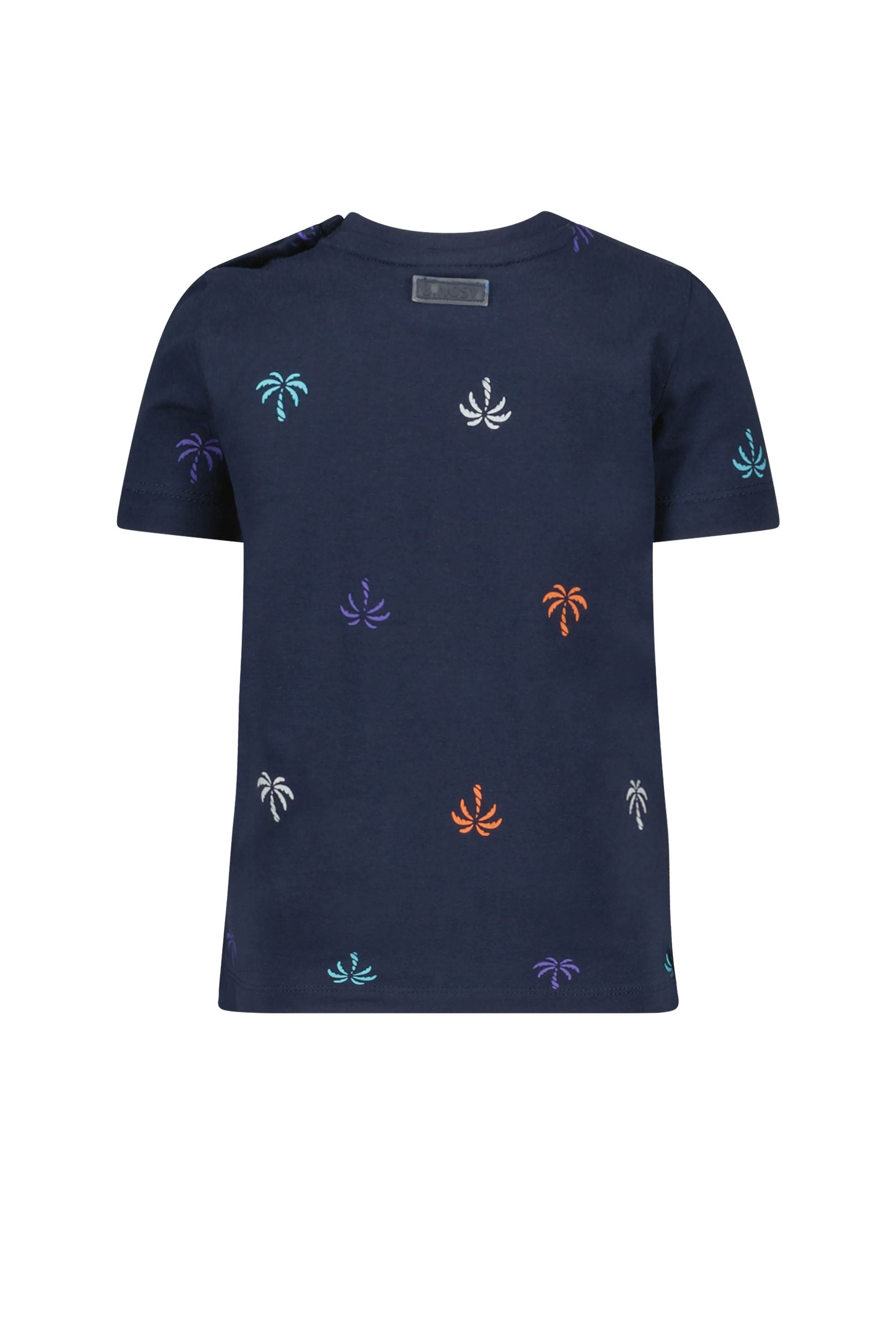 Mini boys t-shirt w/ palm tree aop