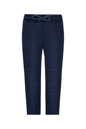 Mini boys sweat pants w/ folded knee parts