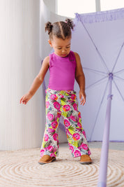 Mini girls singlet w/ small artwork