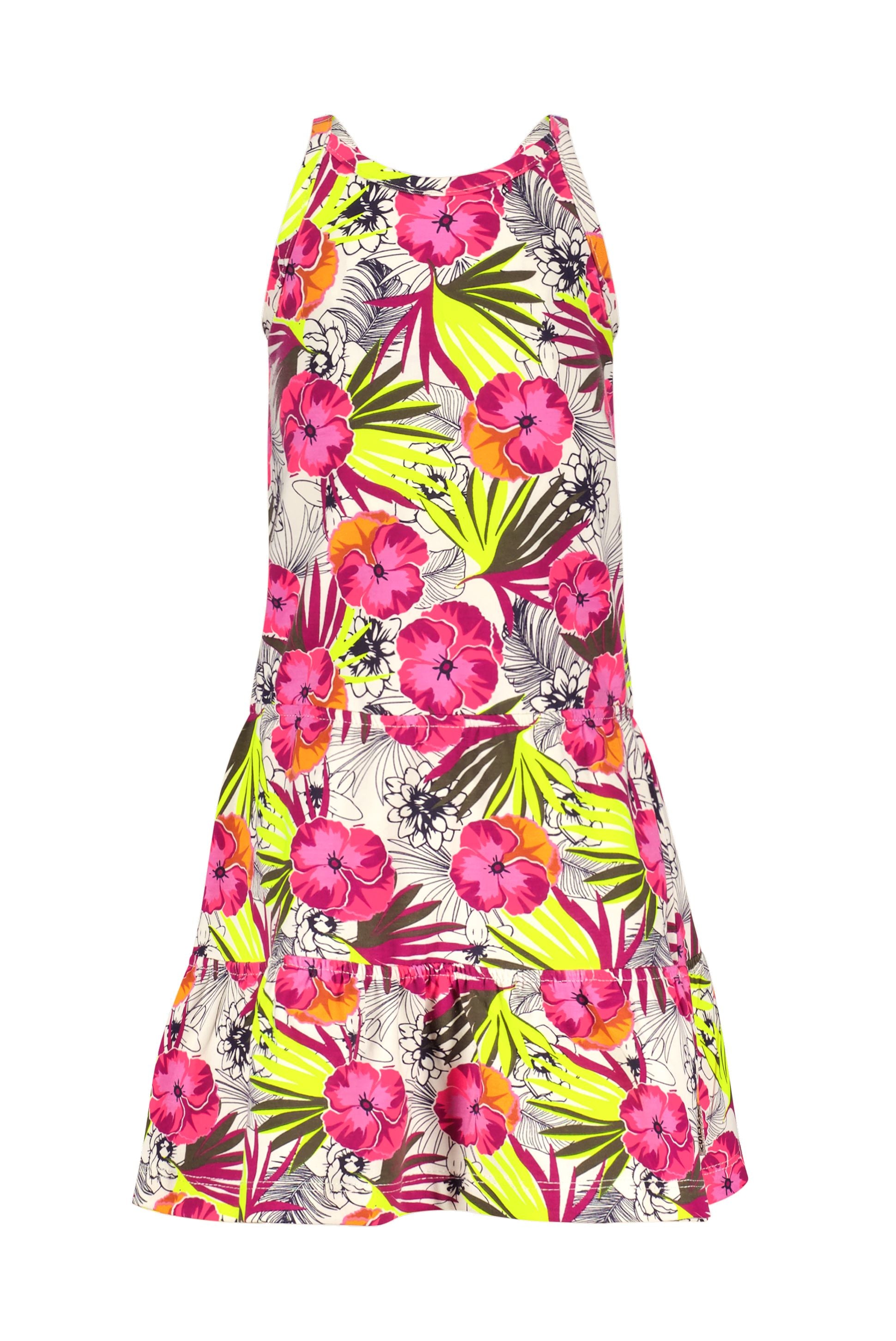 Mini girls dazzling aop dress
