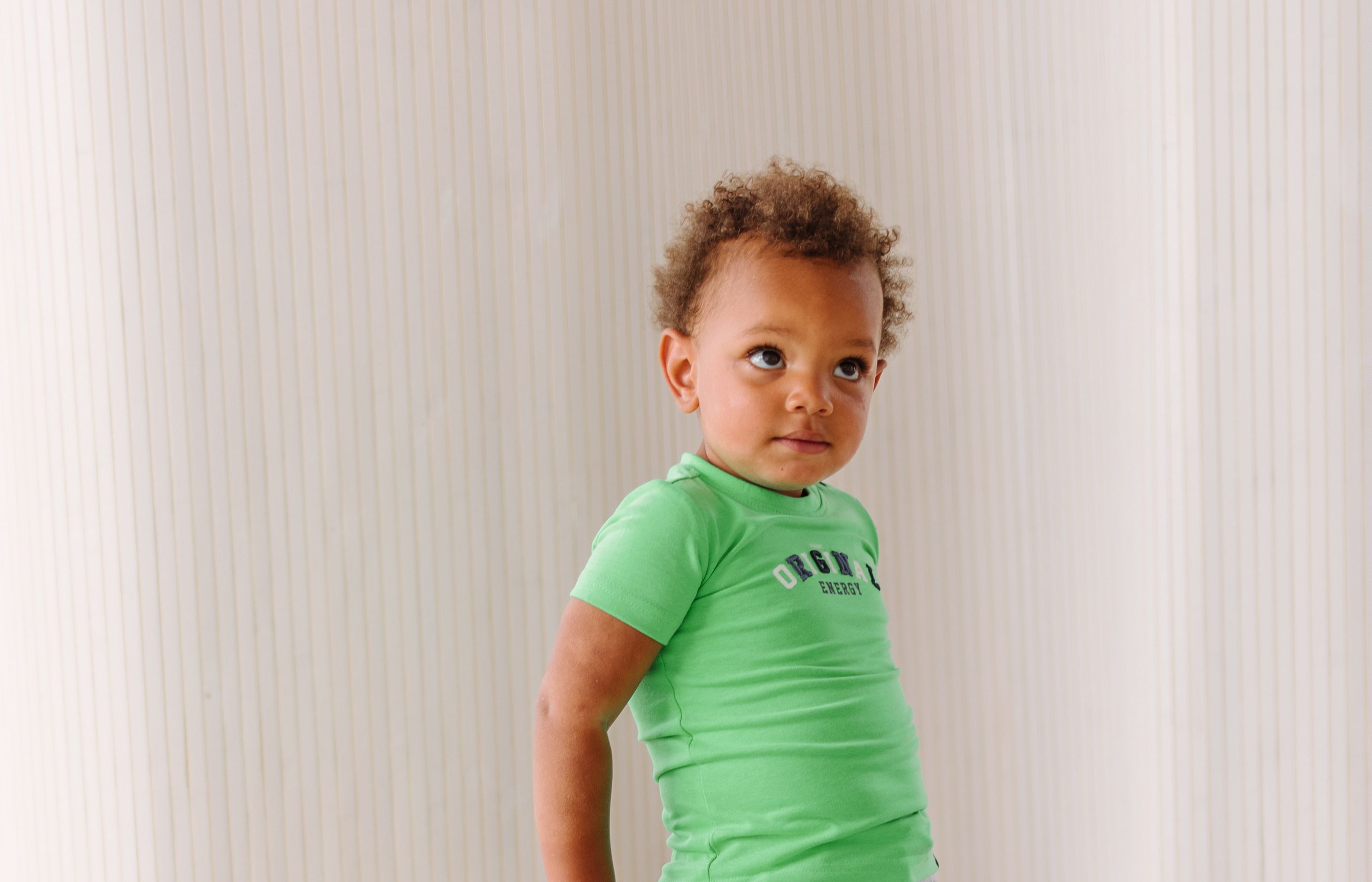 Mini boys t-shirt w/ chestprint