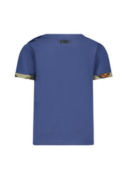 Mini boys t-shirt beach artwor
